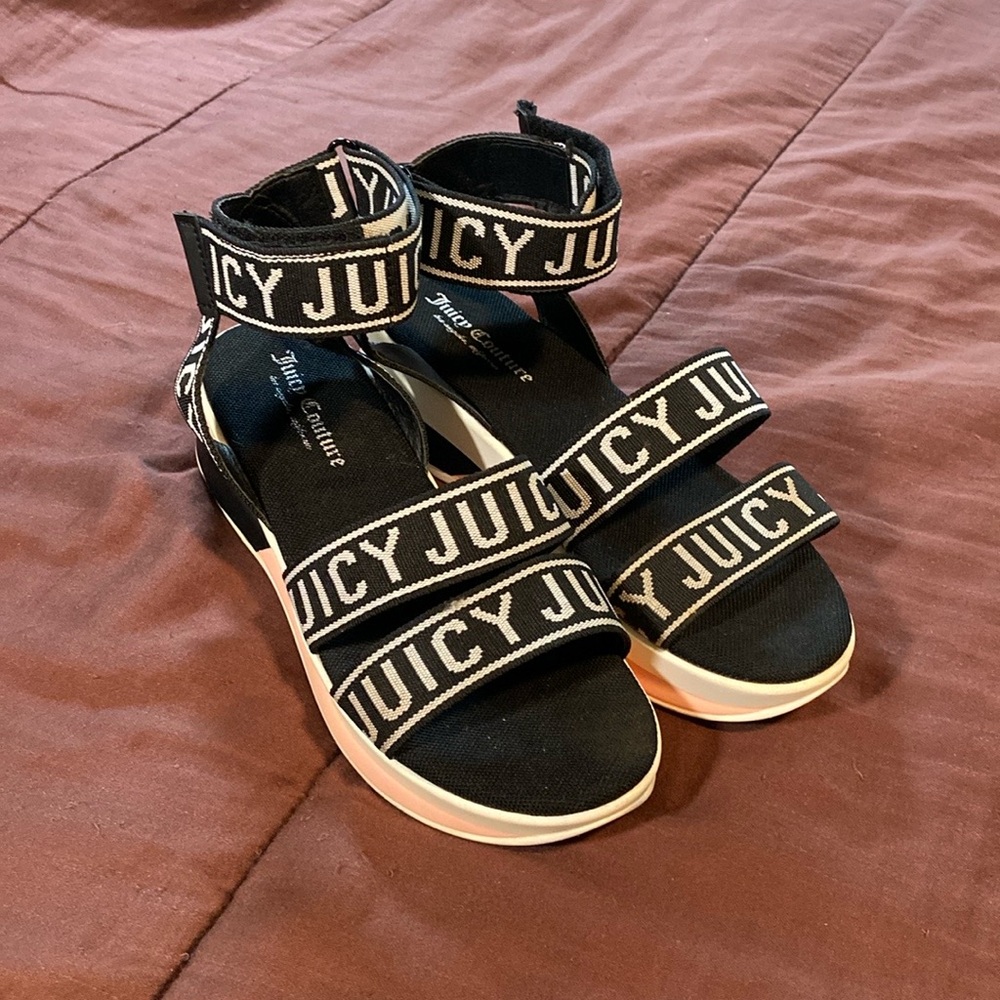 Platform Sandals by Juicy Couture Brand, GUC! - Picture 3 of 16